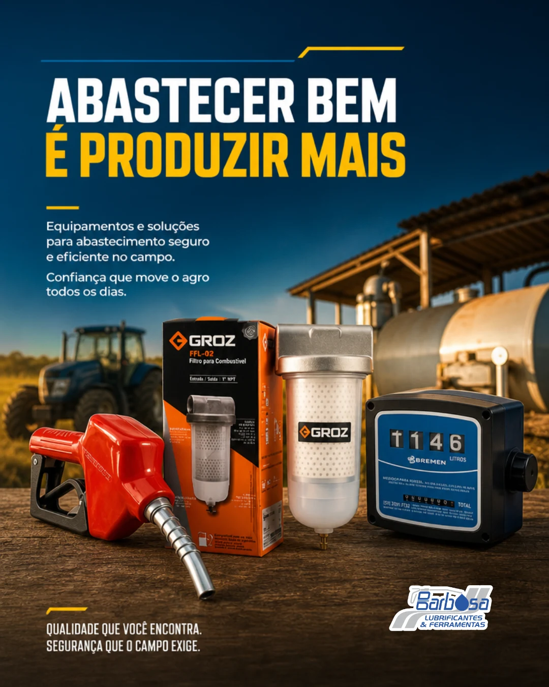 Abastecer Bem é Produzir Mais